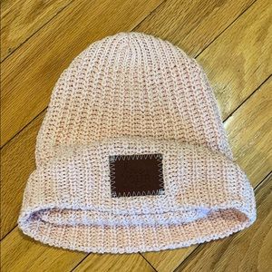 Love Your Melon Rose Gold Slouch Beanie